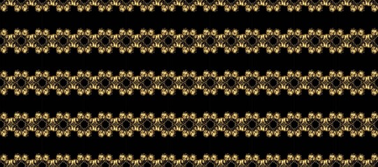 Raster abstract floral wreath from golden doodle fantasy leaves and flower on a brown and gray colors. Hand drawn decorative frame, album cover, greeting card, vintage Art deco style.