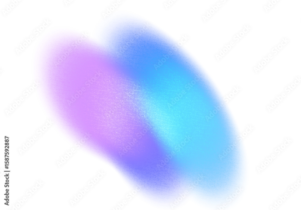 Poster vibrant color gradient shape cutout, abstract grunge texture noisy gradient shape background overlay