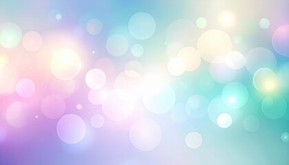 Fototapeta premium Abstract bokeh light art, a captivating display of dreamy, diffused illumination