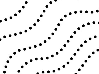 Black and white dots vector 