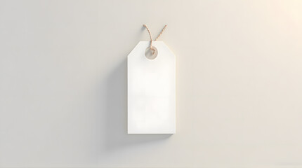 Product Label Mockup with Twine