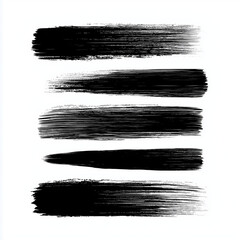 brush strokes watercolor. Generative AI