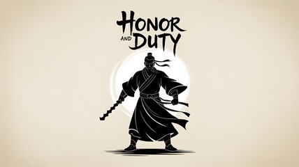 Vintage art illustration of a woman in traditional dress with a sword, a powerful design for posters and drawing projects