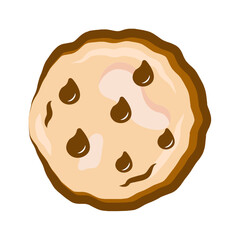 Vector color icon for Baked good