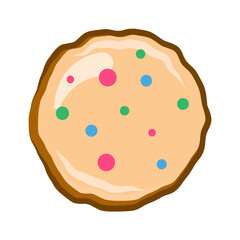 Vector color icon for Biscuit
