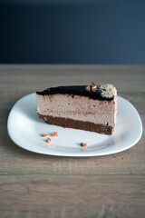 chocolate cheesecake