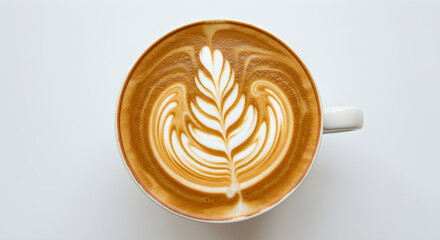 Cup of coffee with heart 