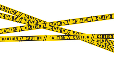 Warning sign featuring a Under Construction shield and rolls of hazard tape, conveying a message of caution and ongoing activity in eps 10.