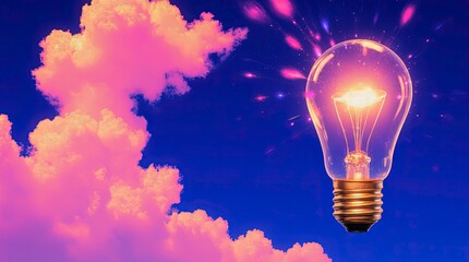 Innovative Mindset: A mental approach that welcomes creativity, problem solving, and fresh ideas. It promotes experimentation, adaptability, and thinking outside the box a 3d image