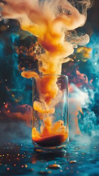 Glass of Overflowing Elegance