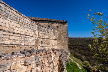 Fototapeta premium The cave town of Chufut Kale is Firkovich's estate in the Crimea.