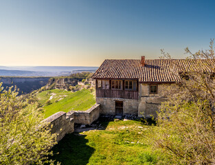 The cave town of Chufut Kale is Firkovich's estate in the Crimea.