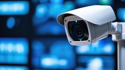 Security Camera with Multiple Monitors