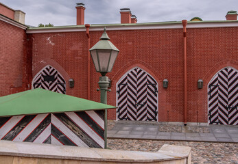 Tsar's bastion Peter and Paul Fortress in St. Petersburg.