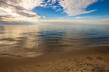 Obraz premium sandy beach in the Baltic Sea