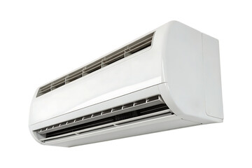 White air conditioner unit with horizontal vents image