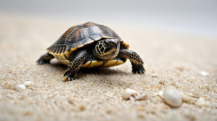 Obraz premium turtle on the beach