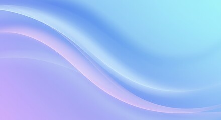 Abstract flowing pastel waves in soft blue shades creating a soothing, elegant, and modern artistic background, perfect for digital design, branding, wallpapers, posters, or web visuals