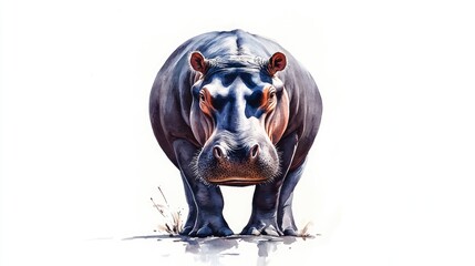 African hippopotamus