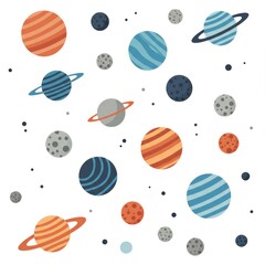 Colorful Space Scene