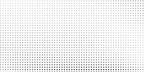 Abstract dotted halftone gradient texture. Vanishing polka dot simple art modern design
