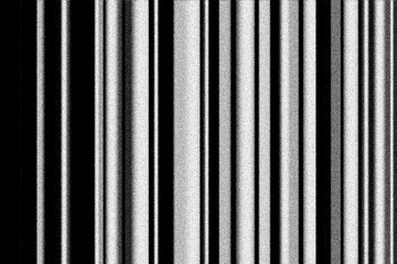 Obraz premium Halftone pattern of black and white vertical lines, creating a minimal, high-contrast abstract texture