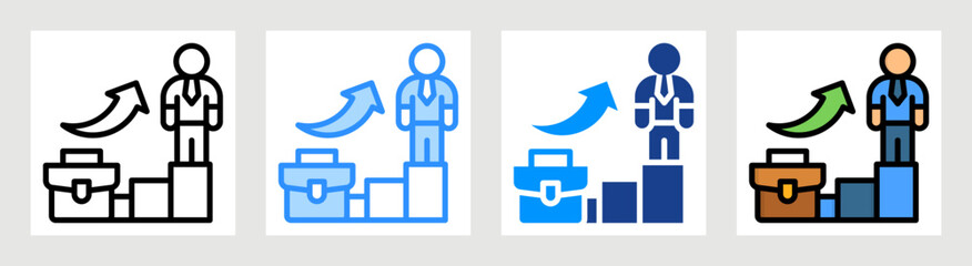 Career Advancement Collection Set Multiple Style