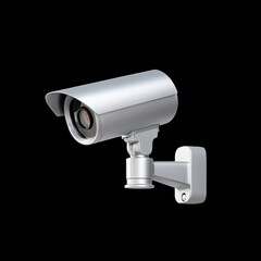 Modern Security Camera with Sleek Design and Clear Lens for Surveillance Applications and Home Security Solutions