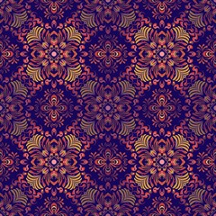 seamless damask pattern