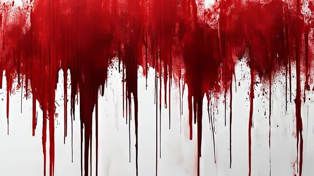 Red Blood Splatter Background.