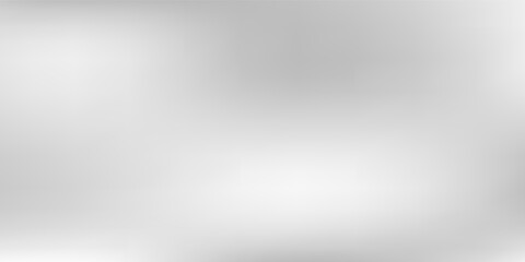 Modern silver foil background with metal mirror texture. Chrome gradient vector abstract