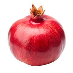 pomegranate on white