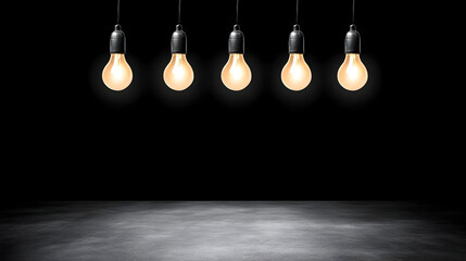 Abstract image of dark room concrete floor. Black room or stage background for product placement.Panoramic view of the abstract fog. White cloudiness, mist or smog moves on black background