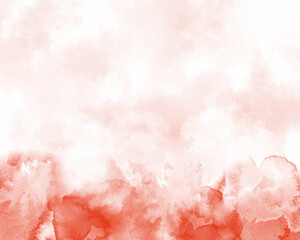 Abstract colorful watercolor for background. Digital art painting.