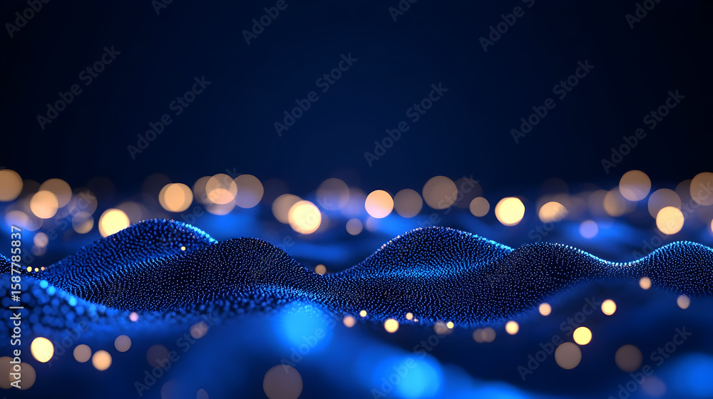 Poster abstract ring background with luminous swirling backdrop. light circles light effect. glowing cover.
