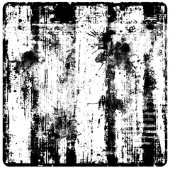 Grunge background is black and white