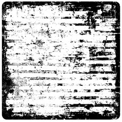 Grunge background is black and white