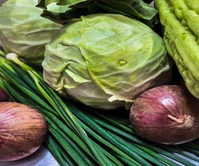 close up of raw vegetables 