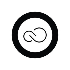 Creative Cloud Icon vector stock illustration