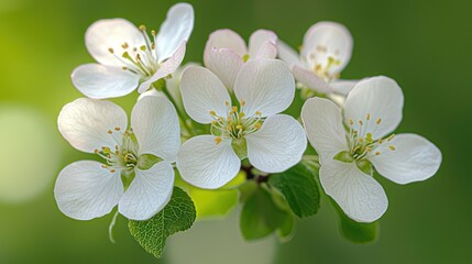 Delicate spring blossoms