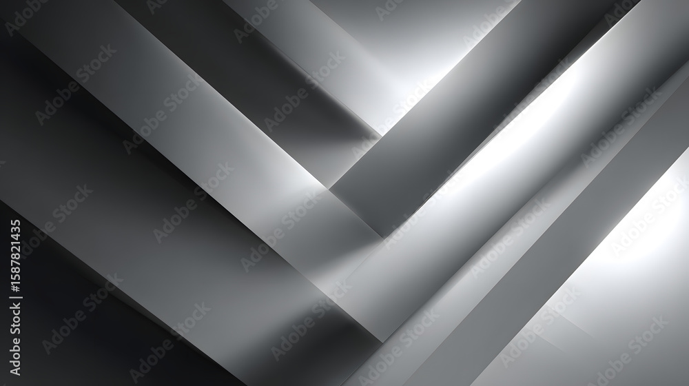 Poster grey white abstract stripe background geometry shine and layer element for presentation design. suit