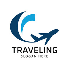 traveling  tour logo