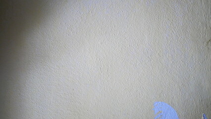 Textured Light Gray Wall with Faint Purple Stain for use as background