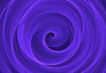 Fractal colored abstract on black background