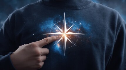 A symbolic illustration representing the mindset for achieving success.