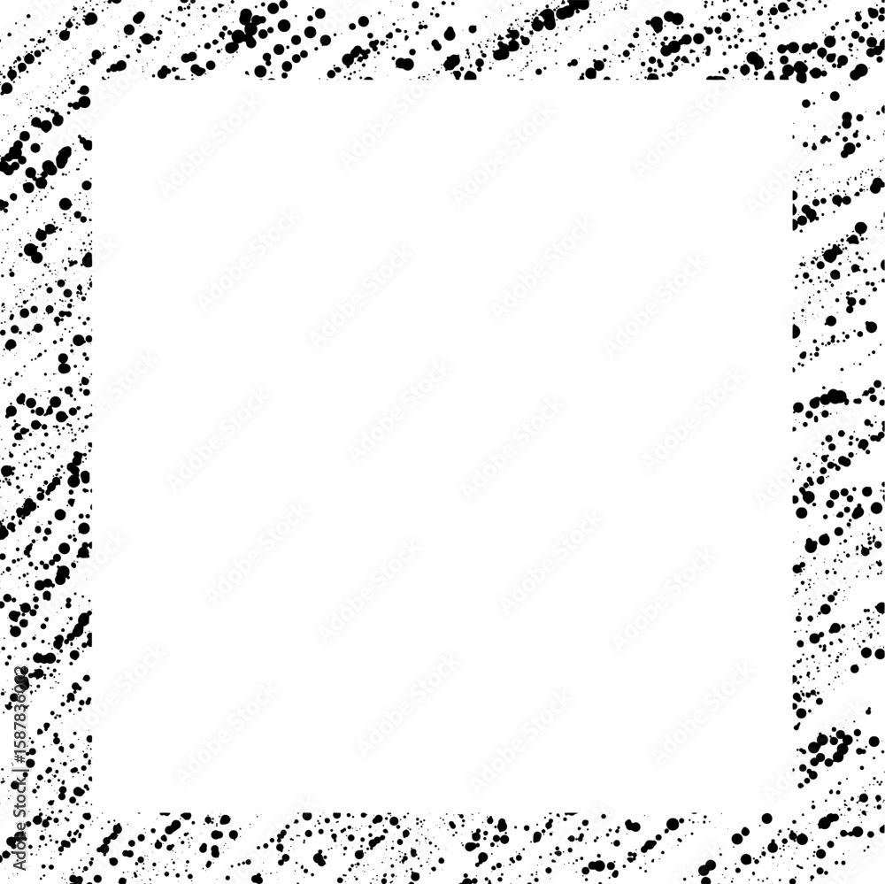 Poster displays a frame with an abstract pattern