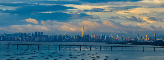Shekou Shipping Container Port in Shenzhen.