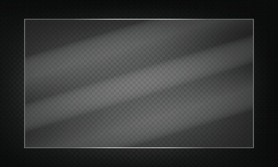 16:9 vector image of a mirror reflection, suitable for application on glass, plastic, or acrylic window surfaces. Offers a glossy, luminous appearance with bright highlights and transparency. 