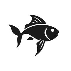 Vector Fish Clipart, Icon, Logo