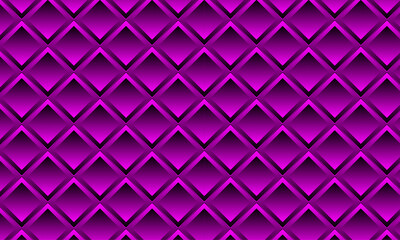 Futuristic design with geometric shape – Seamless 3D square shape pattern design with diamond– Abstract gradient pattern with magenta black color for texture, corporate, flyer, media, seminar